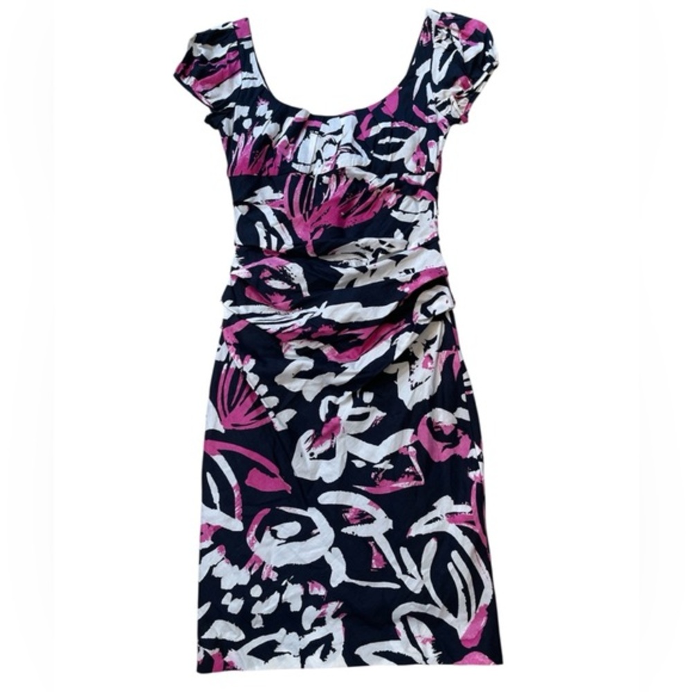 Suzi Chin for Maggy Boutique Floral Print Women's Dress